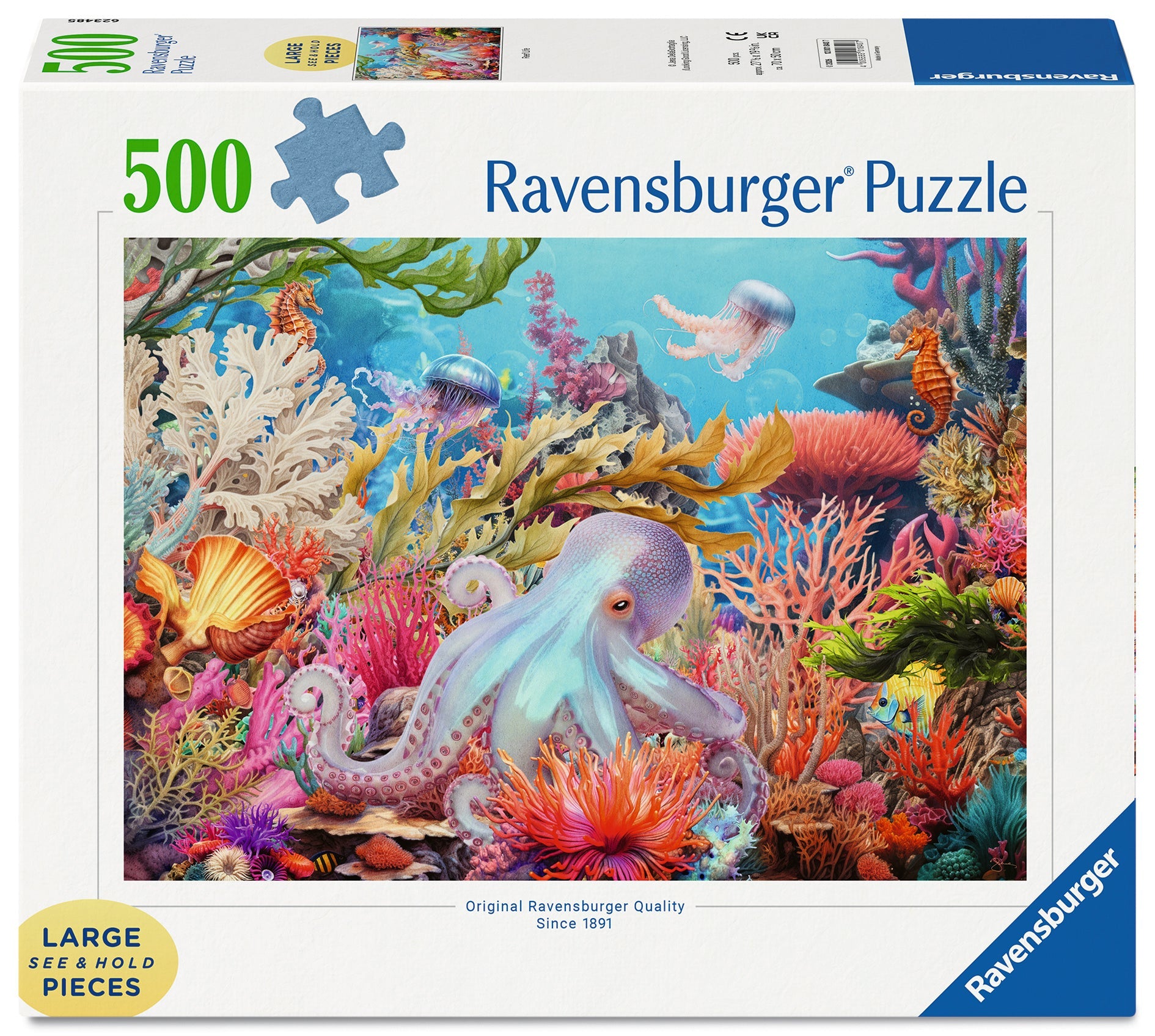 Ravensburger - Reef Life 500 Piece Jigsaw Puzzle box