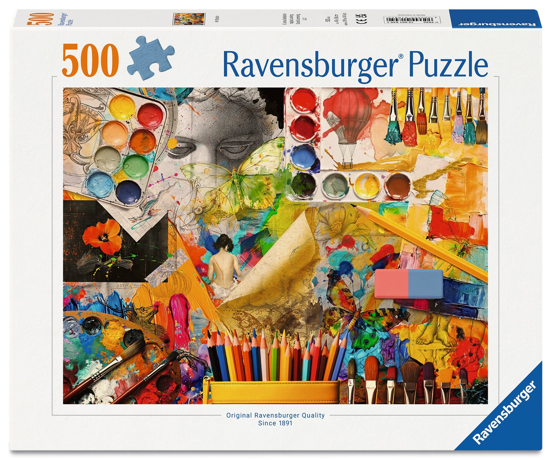 Ravensburger - Art Studio 500 Piece Jigsaw Puzzle box
