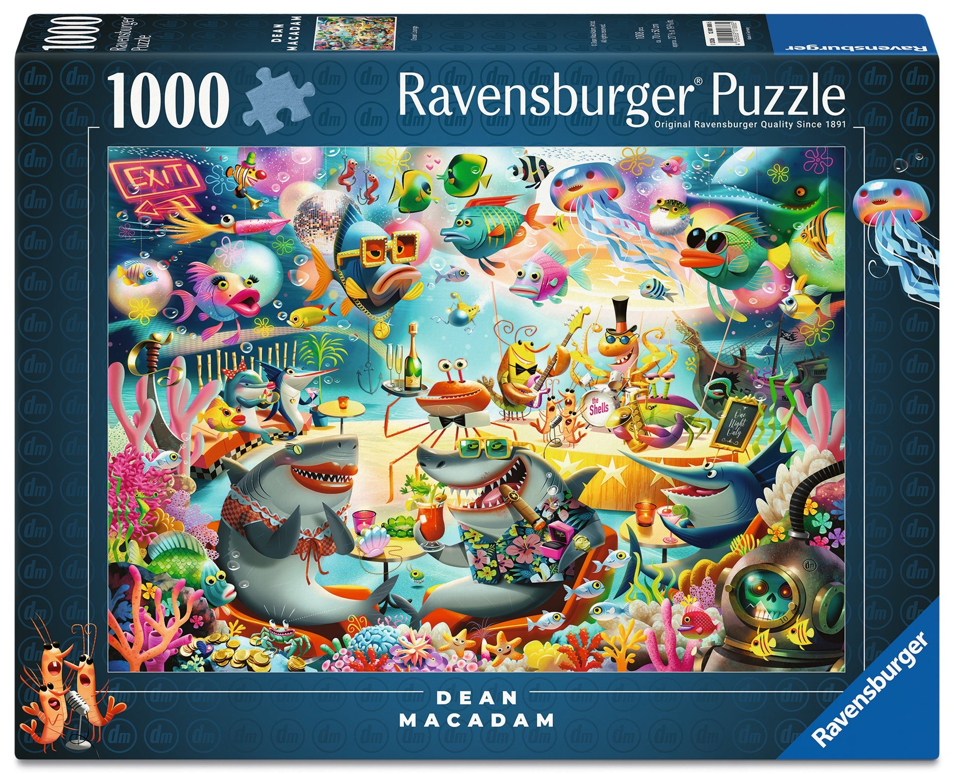 Ravensburger - Ocean Lounge 1000 Piece Jigsaw Puzzle