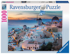 Ravensburger - Santorini/Cinque Terre 1000 Piece Adult's Jigsaw Puzzle