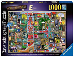 Ravensburger - Awesome Alphabet E (Colin Thompson) 1000 Piece Jigsaw Puzzle