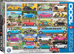 Eurographics - VW Gone Places 1000 Piece Jigsaw Puzzle