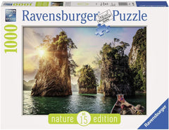 Ravensburger - Nature Edition #15: Three Rocks in Cheow, Thailand 1000 Piece Adult's Jigsaw Puzzle