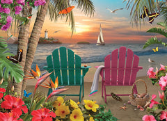 Cobble Hill - Island Paradise 500 Piece Jigsaw Puzzle