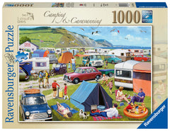 Ravensburger - Leisure Days No 5: Camping & Caravanning 1000 Piece Jigsaw Puzzle