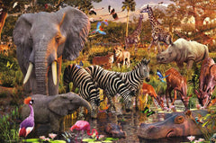 Ravensburger - African Animal World 3000 Piece Jigsaw Puzzle