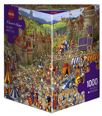 HEYE - Bunny Battles 1000 Piece Jigsaw Puzzle