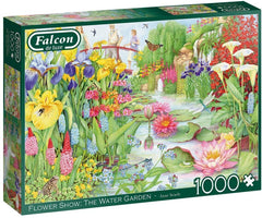 Falcon - Flower Show: The Water Garden 1000 Piece Jigsaw Puzzle