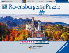 Ravensburger - Neuschwanstein Castle, Bavaria 1000 Piece Puzzle, Panorama