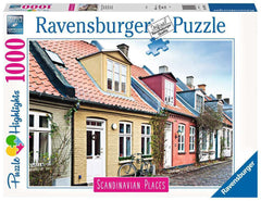 Ravensburger - Scandinavian Places: Aarhus Denmark 1000 Piece Jigsaw Puzzle