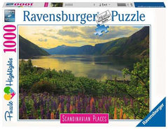 Ravensburger - Scandinavian Places: Fjord in Norway 1000 Piece Adult's Puzzle