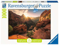 Ravensburger - Nature Edition No 19: Zion Canyon 1000 Piece Adult's Jigsaw Puzzle