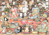Ravensburger - Crazy Cats: Bingley's Bookclub 1000 Piece Adult's Puzzle