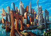 Ravensburger - Welcome to New York 1000 Piece Adult's Jigsaw Puzzle