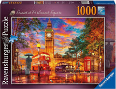Ravensburger - Sunset at Parliament Square, London 1000 Piece Jigsaw Puzzle
