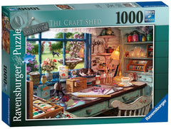 Ravensburger - My Haven No 1: The Craft Shed 1000 Piece Jigsaw Puzzle