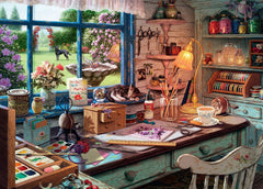 Ravensburger - My Haven No 1: The Craft Shed 1000 Piece Jigsaw Puzzle