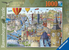 Ravensburger - Around the UK and Ireland 1000 Piece Adult's Puzzle