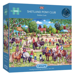 Gibsons - Shetland Pony Club 1000 Piece Jigsaw Puzzle