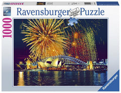 Ravensburger - Fireworks Over Sydney Australia 1000 Piece Adult Jigsaw Puzzle