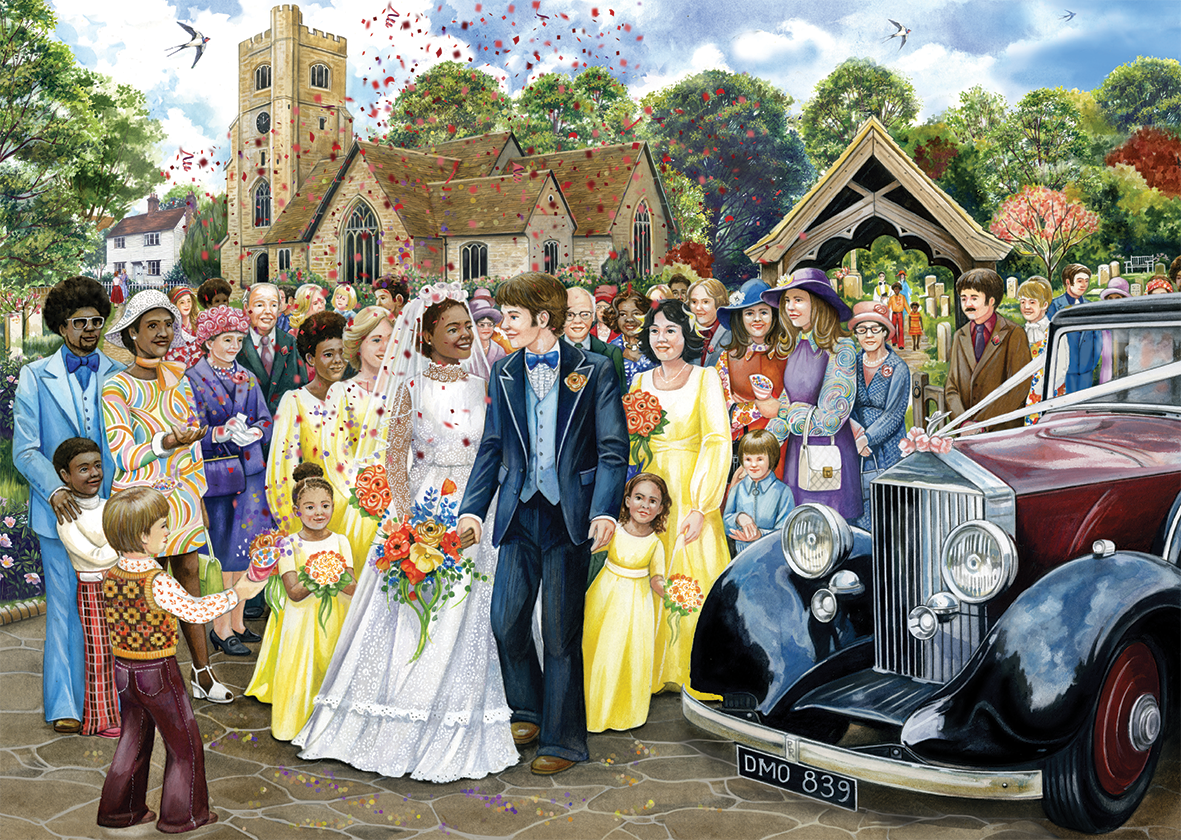 Falcon de Luxe - The Wedding 500 Piece Jigsaw Puzzle