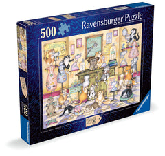 Ravensburger - Crazy Cats: Tabby & Co 500 Piece Jigsaw Puzzle