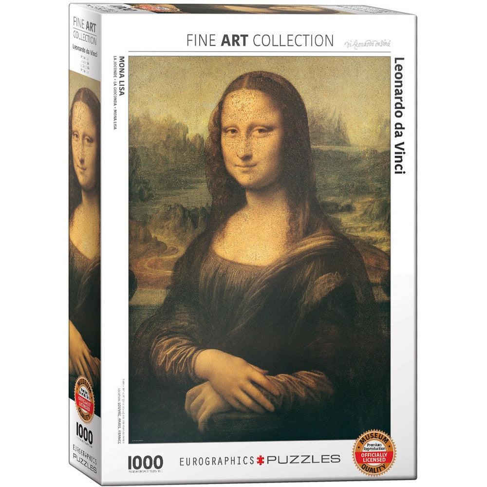 Eurographics - Da Vinci: Mona Lisa 1000 Piece Jigsaw Puzzle