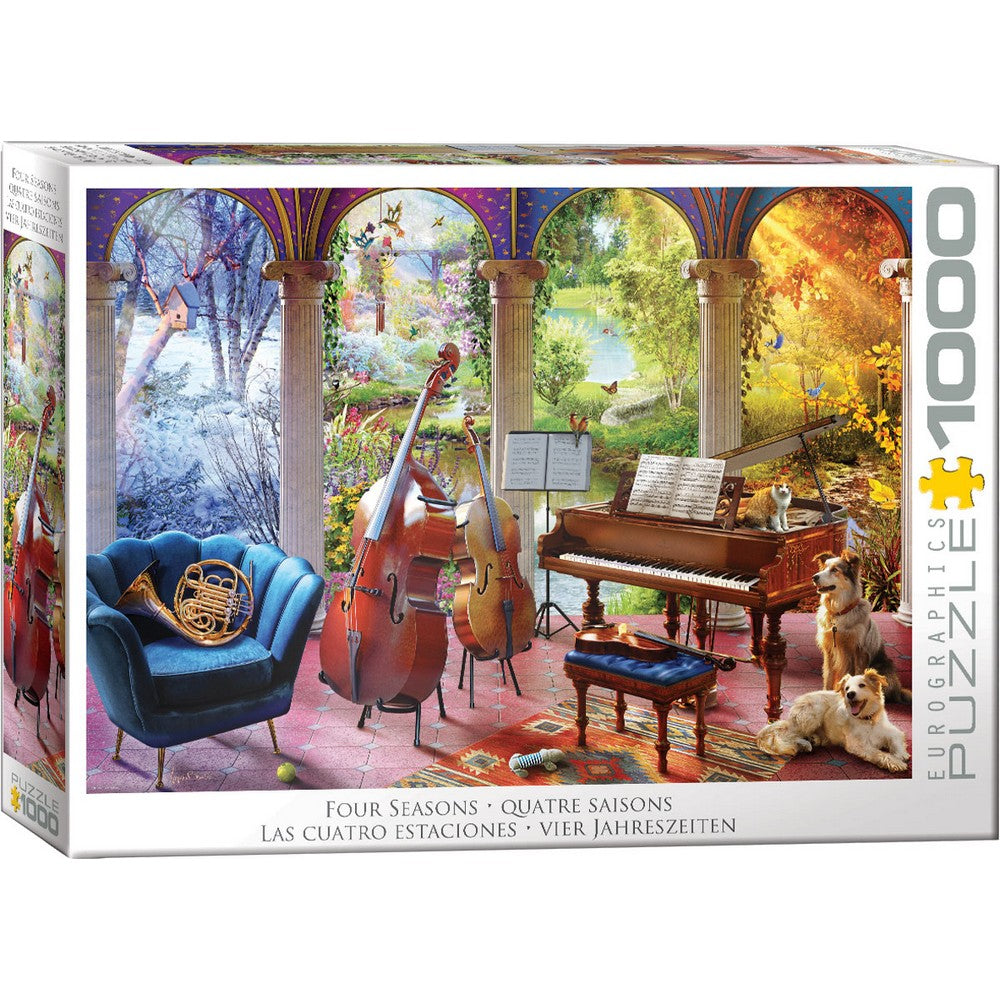 Eurographics - Four Seasons Of Music 1000 Piece Jigsaw Puzzle