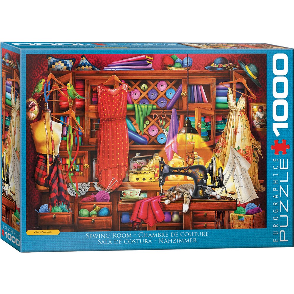 Eurographics - Sewing Craft Room 1000 Piece Jigsaw Puzzle