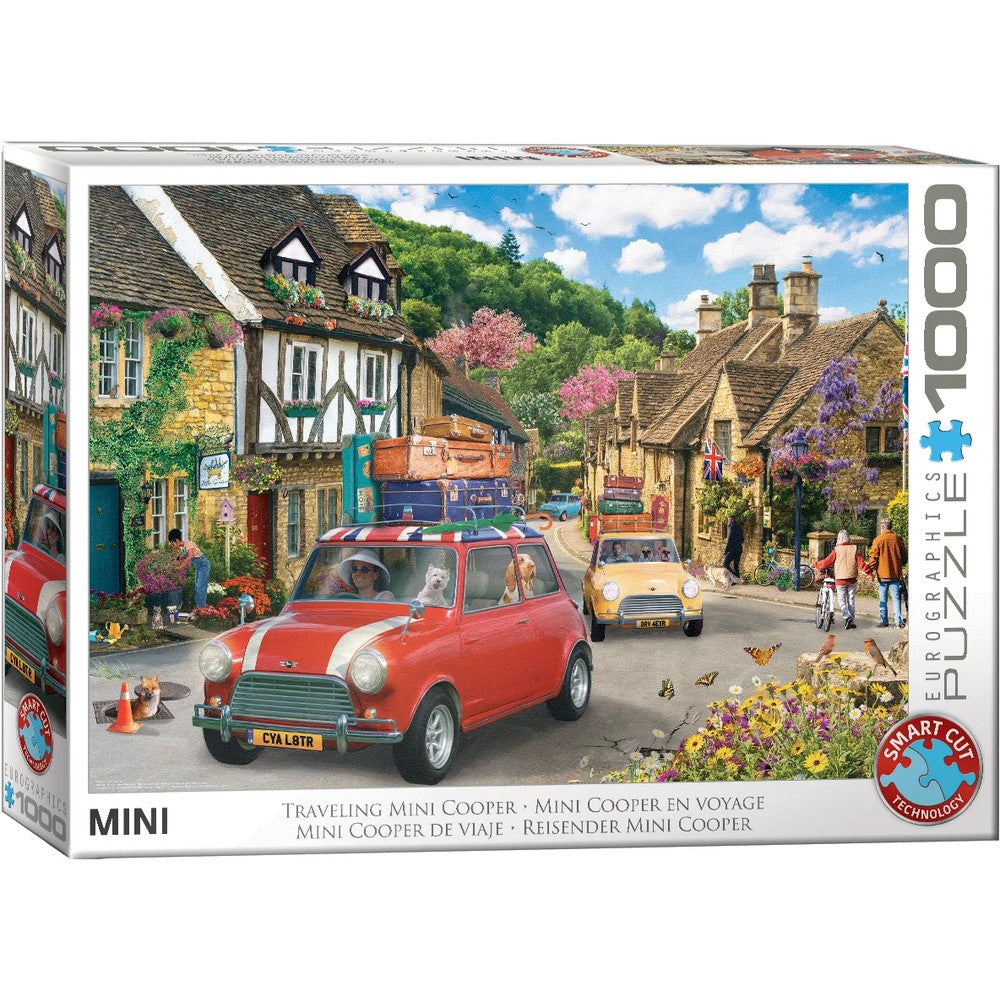 Eurographics - Traveling Mini Cooper 1000 Piece Jigsaw Puzzle