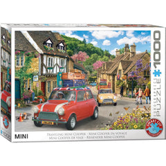 Eurographics - Traveling Mini Cooper 1000 Piece Jigsaw Puzzle