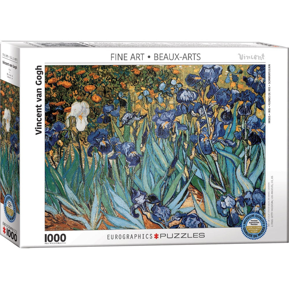 Eurographics - Van Gogh: Irises 1000 Piece Jigsaw Puzzle