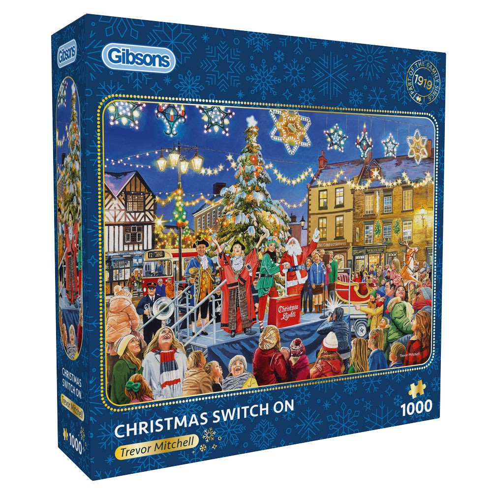 Gibsons - Christmas Switch On 1000 Piece Jigsaw Puzzle