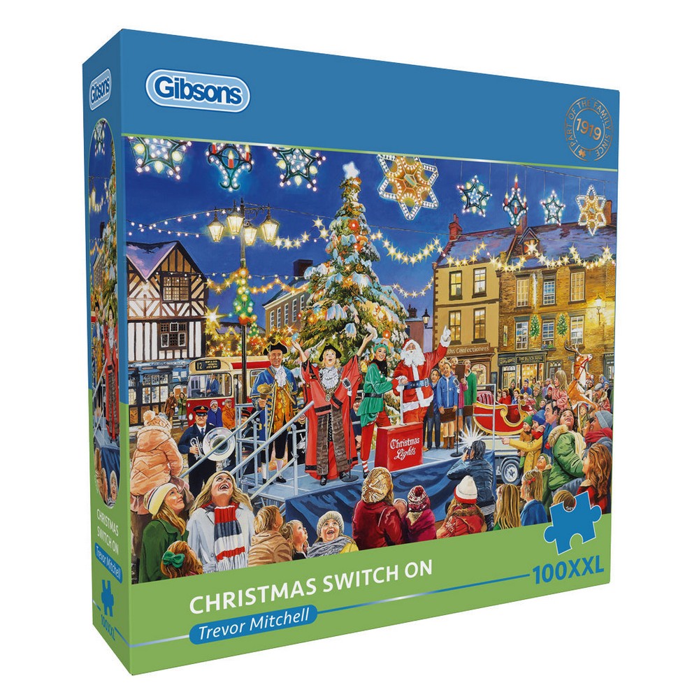 Gibsons - Christmas Switch On 100 Piece XXL Jigsaw Puzzle