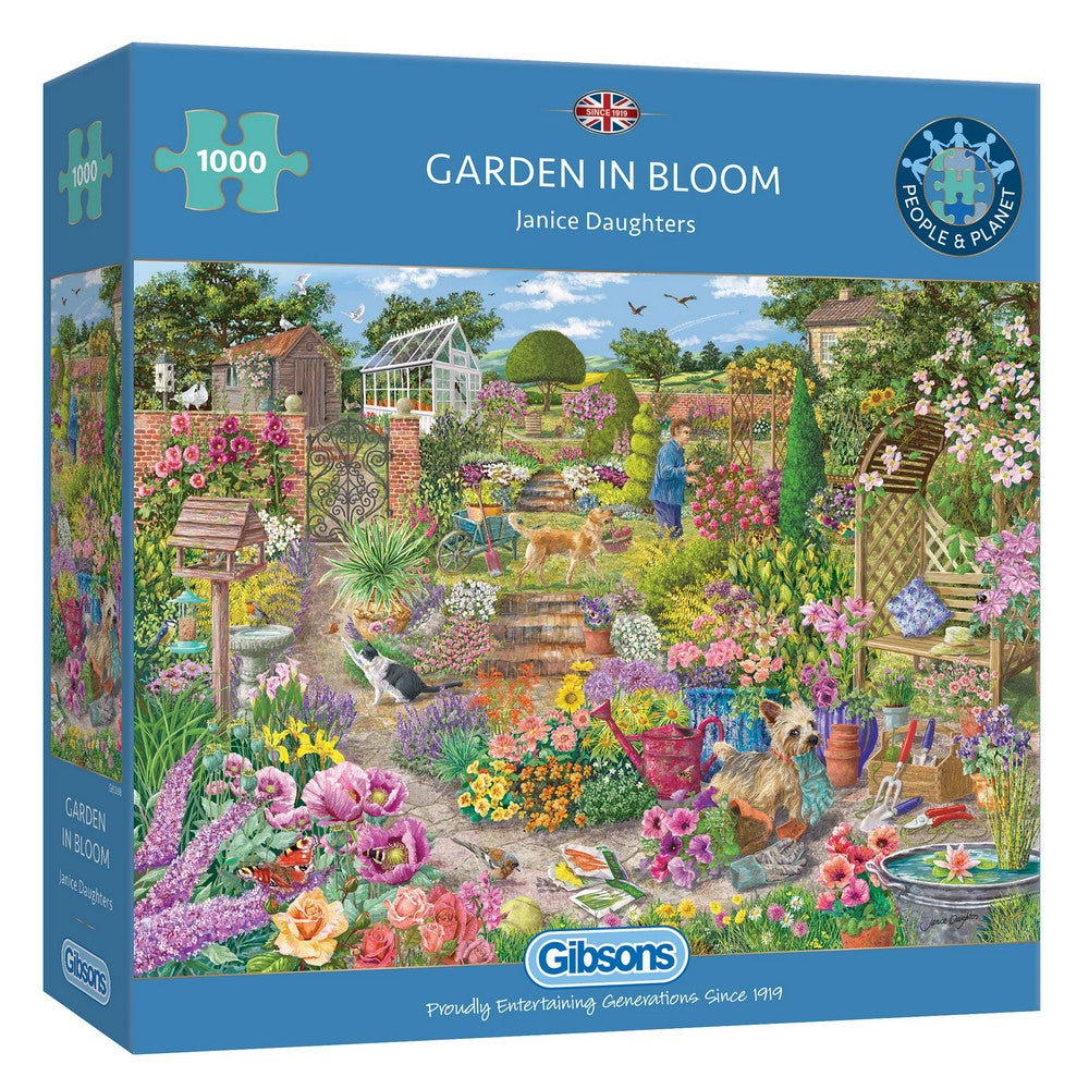 Gibsons - Garden In Bloom 1000 Piece Jigsaw Puzzle