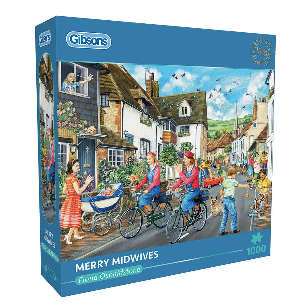 Gibsons - Merry Midwives 1000 Piece Jigsaw Puzzle