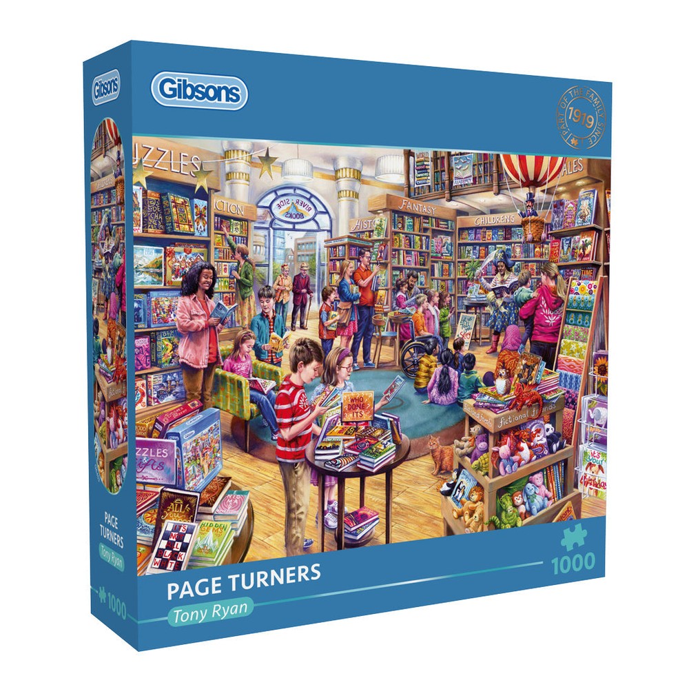 Gibsons - Page Turners 1000 Piece Jigsaw Puzzle