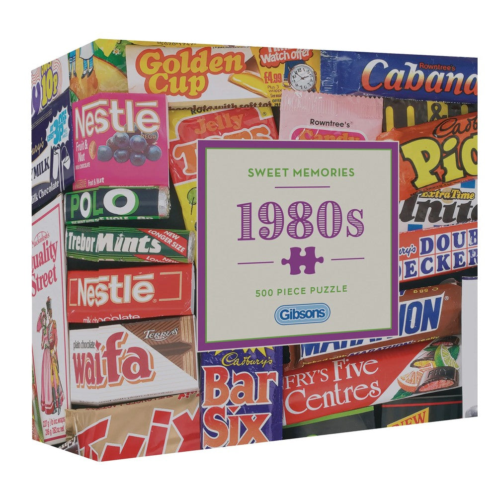 Gibsons - Sweet Memories of the 1980s 500 Piece Jigsaw Puzzle