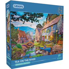 Gibsons - Tea On The River 1000 Piece Jigsaw Puzzle