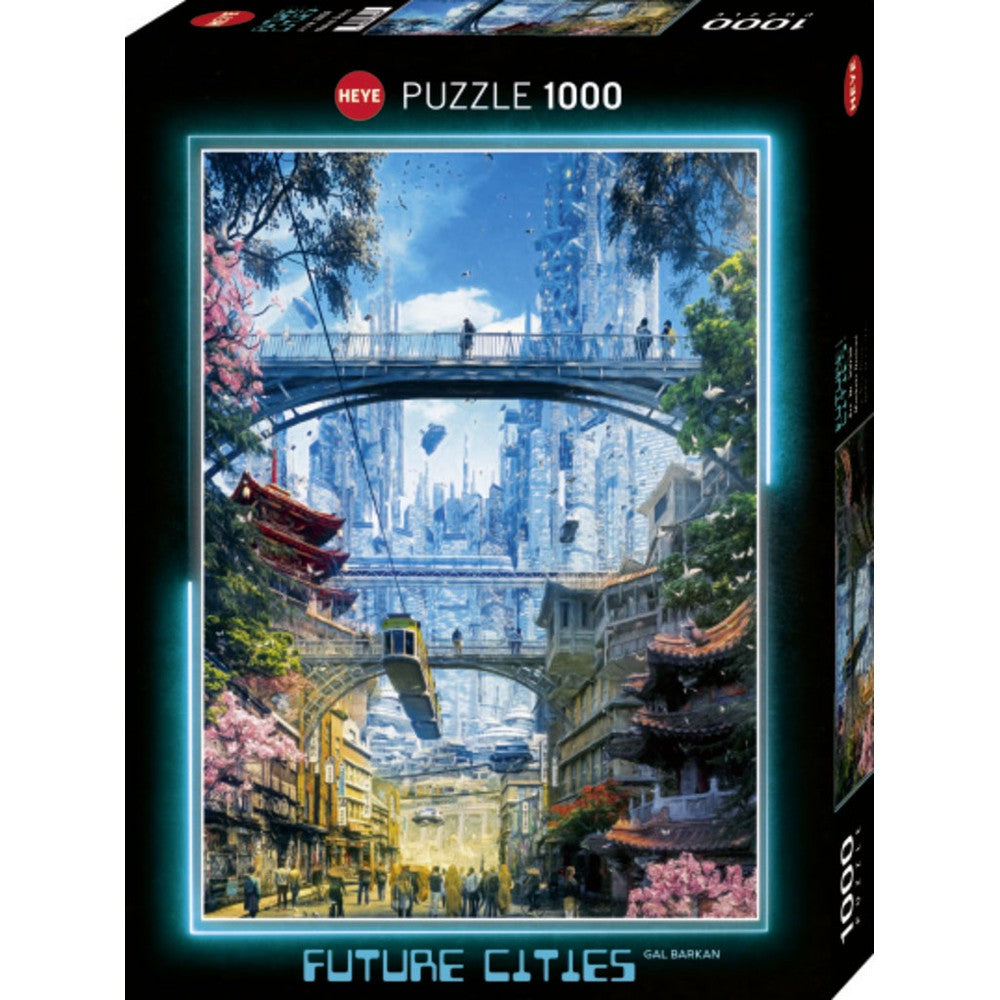 Heye - Future Cities: Market District 1000 Piece Jigsaw Puzzle