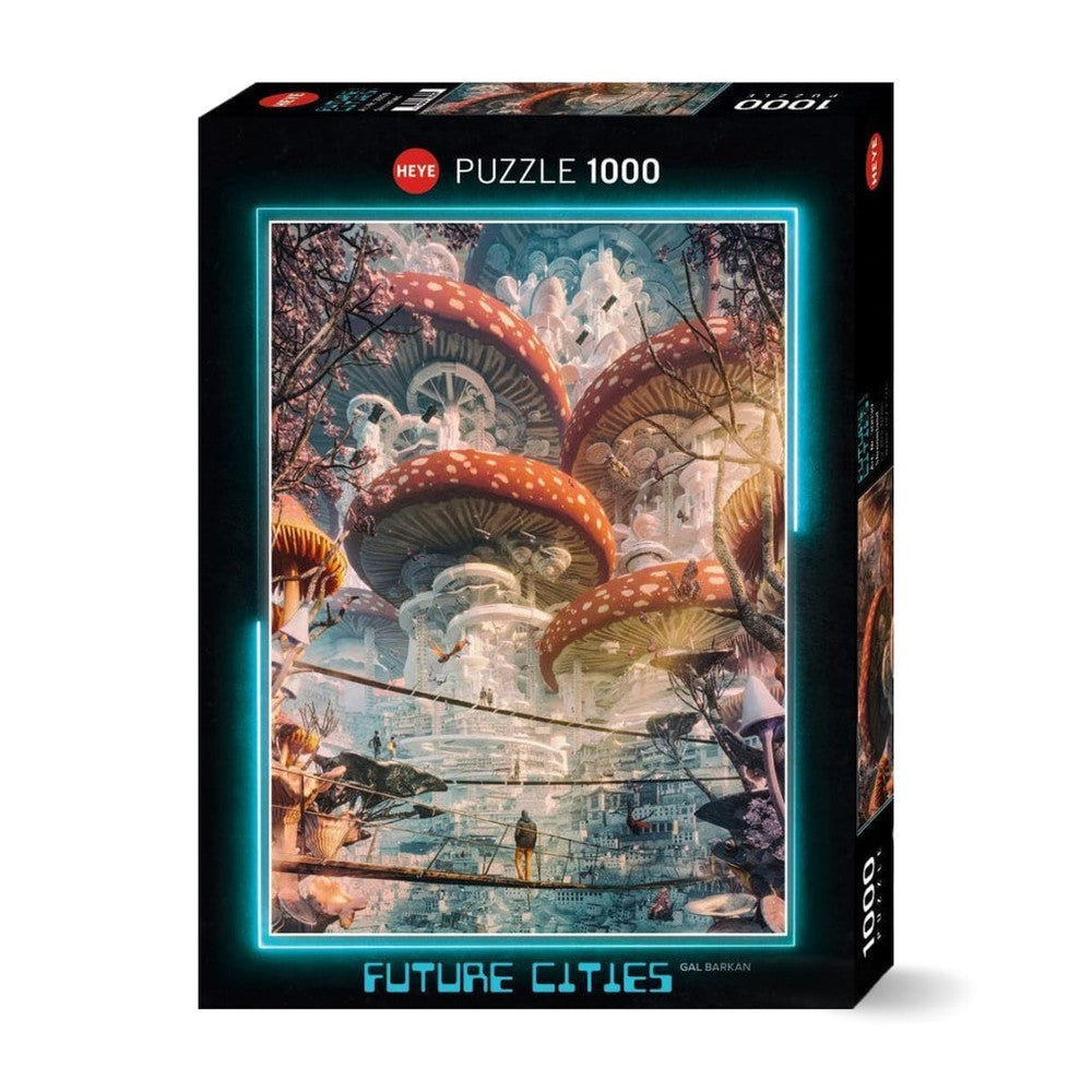 Heye - Future Cities: Shroomland 1000 Piece Jigsaw Puzzle