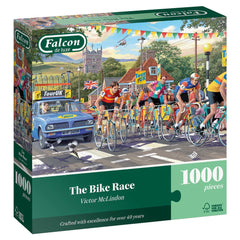 Falcon - The Bicycle Race 1000 Piece Jigsaw Puzzle