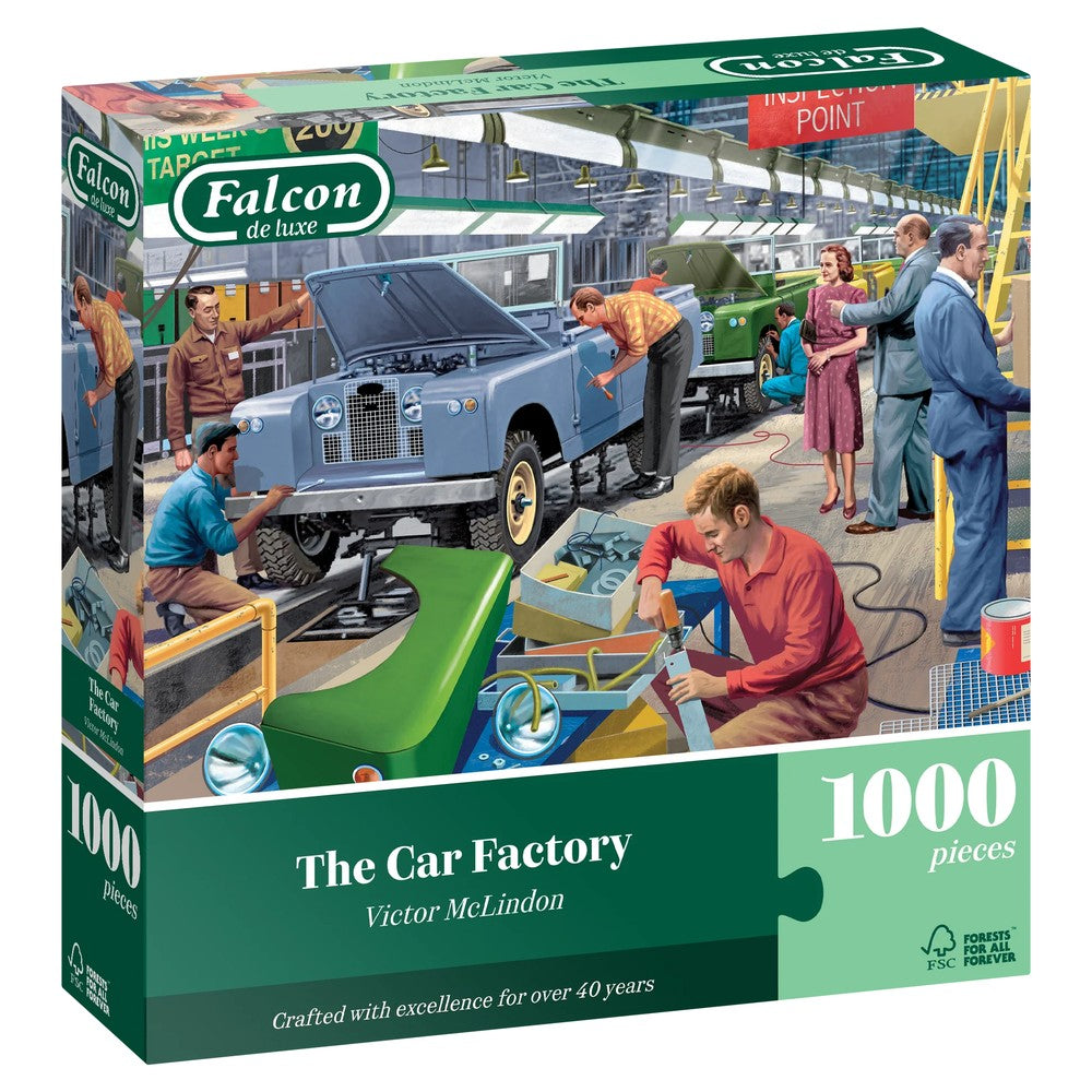 Falcon - The Car Factory 1000 Piece Jigsaw Puzzle