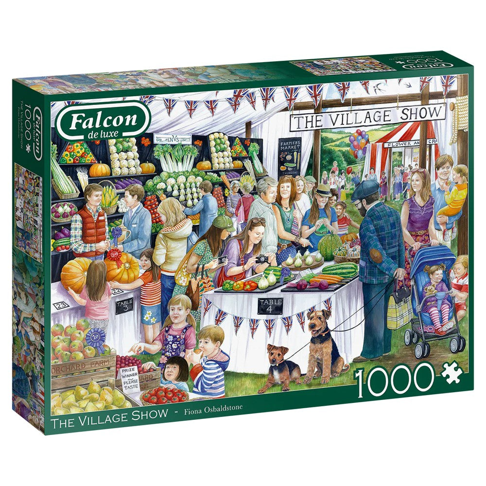 Falcon - The Village Show 1000 Piece Jigsaw Puzzle