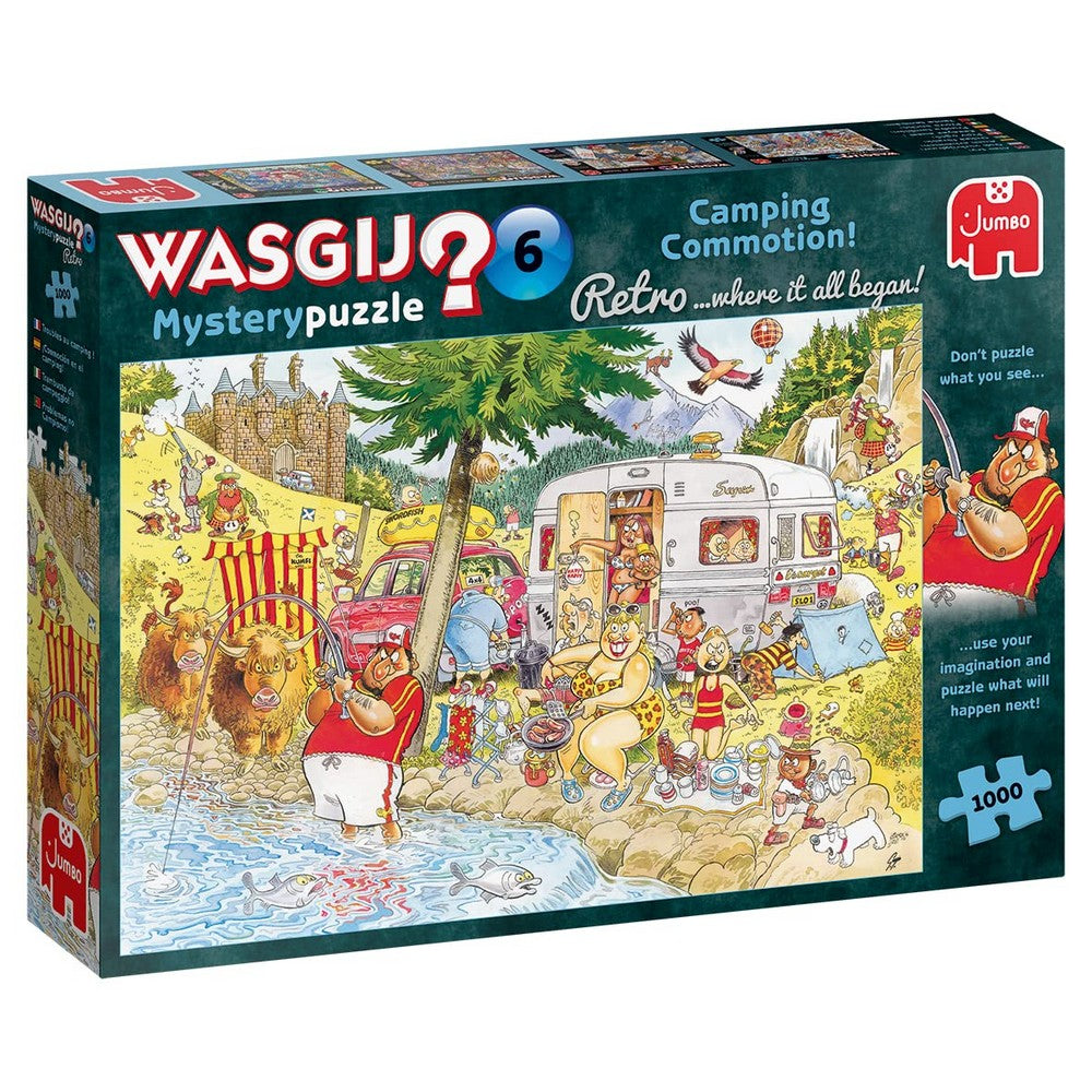 Jumbo - Wasgij? Retro Mystery #6 1000 Piece Jigsaw Puzzle