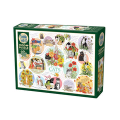Cobble Hill - Cat Thoughts 1000 Piece Jigsaw Puzzle
