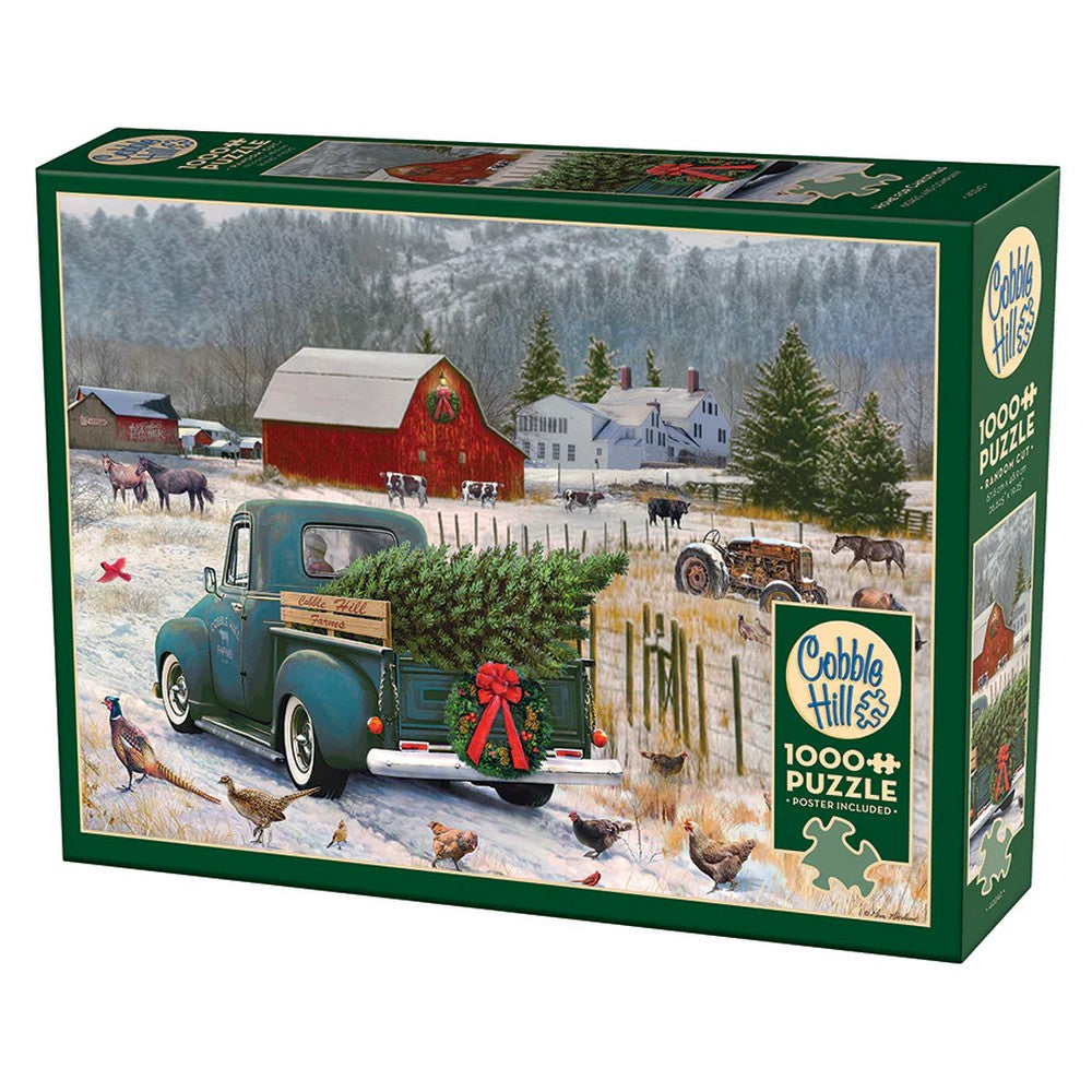 Cobble Hill - Home For Christmas 1000 Piece Jigsaw Puzzle