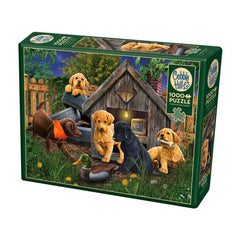Cobble Hill - In The Doghouse 1000 Piece Jigsaw Puzzle