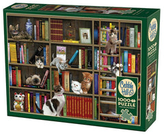 Cobble Hill - Kitty Librarians 1000 Piece Jigsaw Puzzle