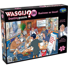 Wasgij - Destiny 24: Business As Usual 1000 Piece Jigsaw Puzzle box